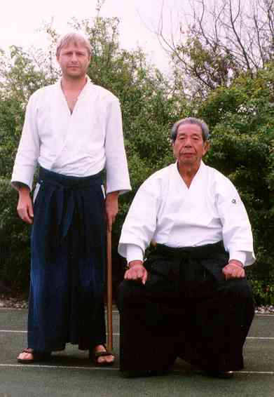 Henrik Baastrup and M. Saito Sensei