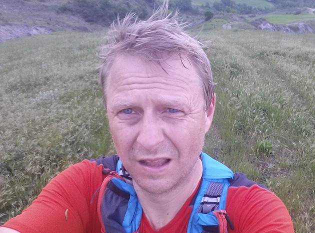 After 11Km and 500m ascent on a trail-run